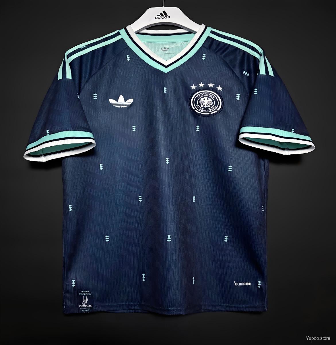 Camiseta de fútbol Alemania 2026 VISITANTE MANGA CORTA VERSION FAN